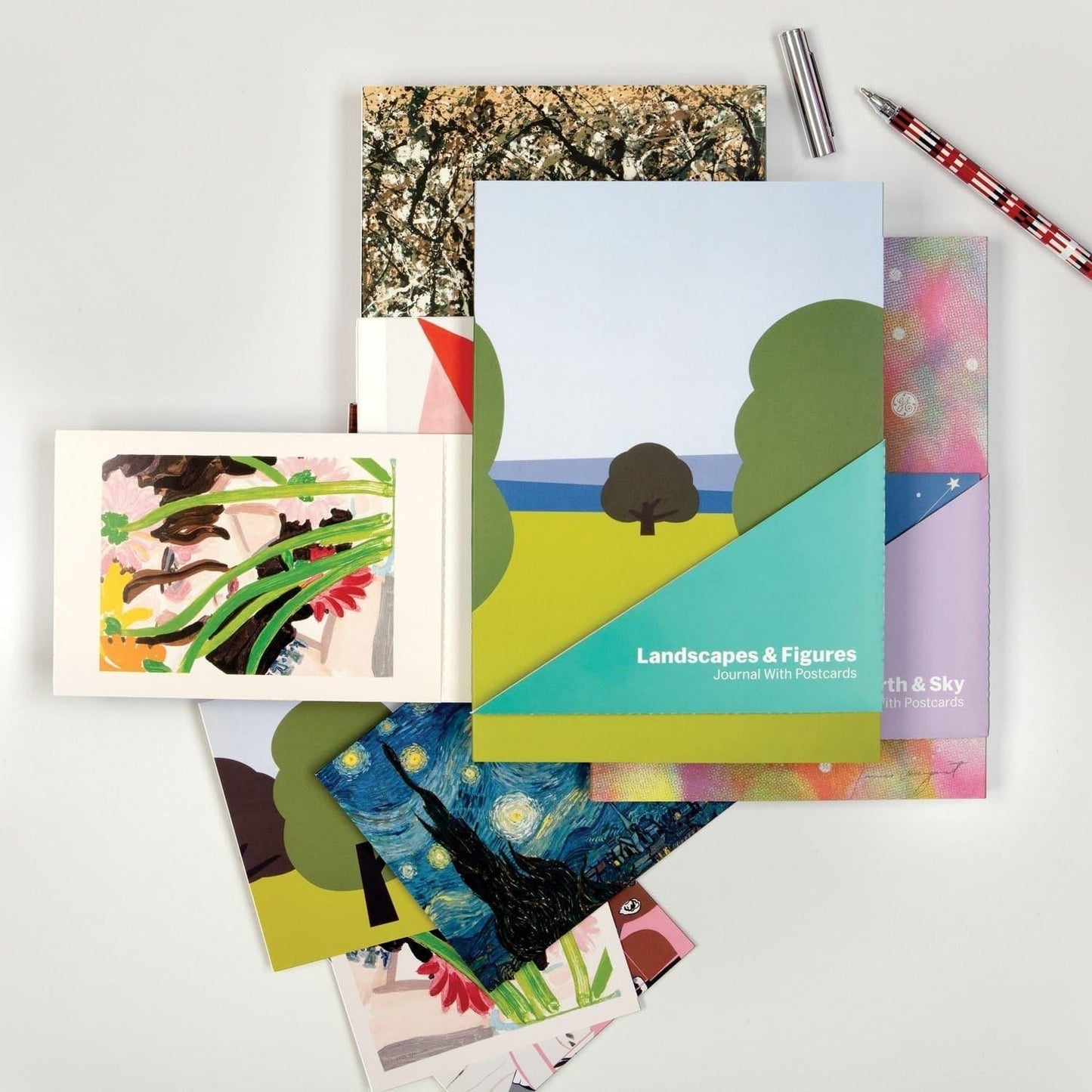 MoMA Landscapes & Figures Journal with Postcard Set - MAIA HOMES