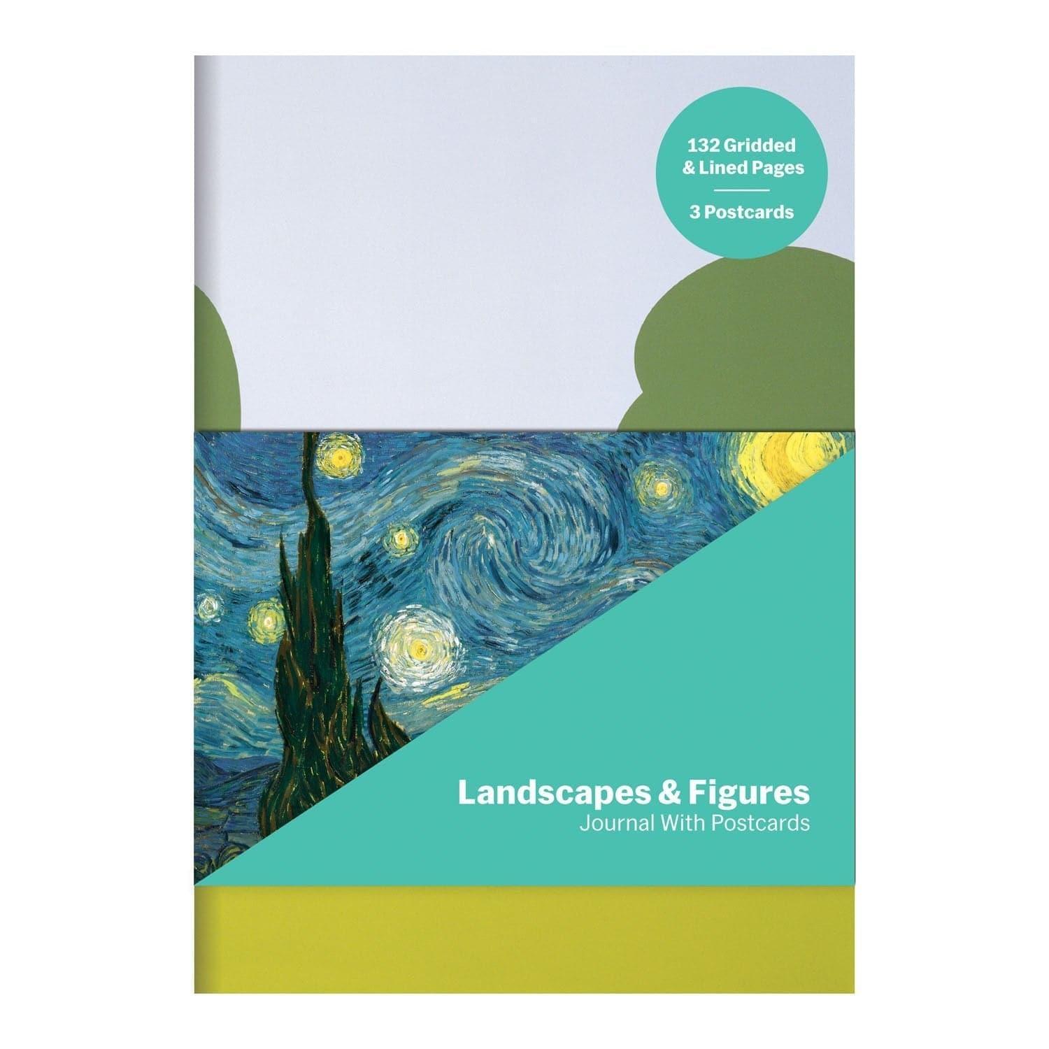 MoMA Landscapes & Figures Journal with Postcard Set