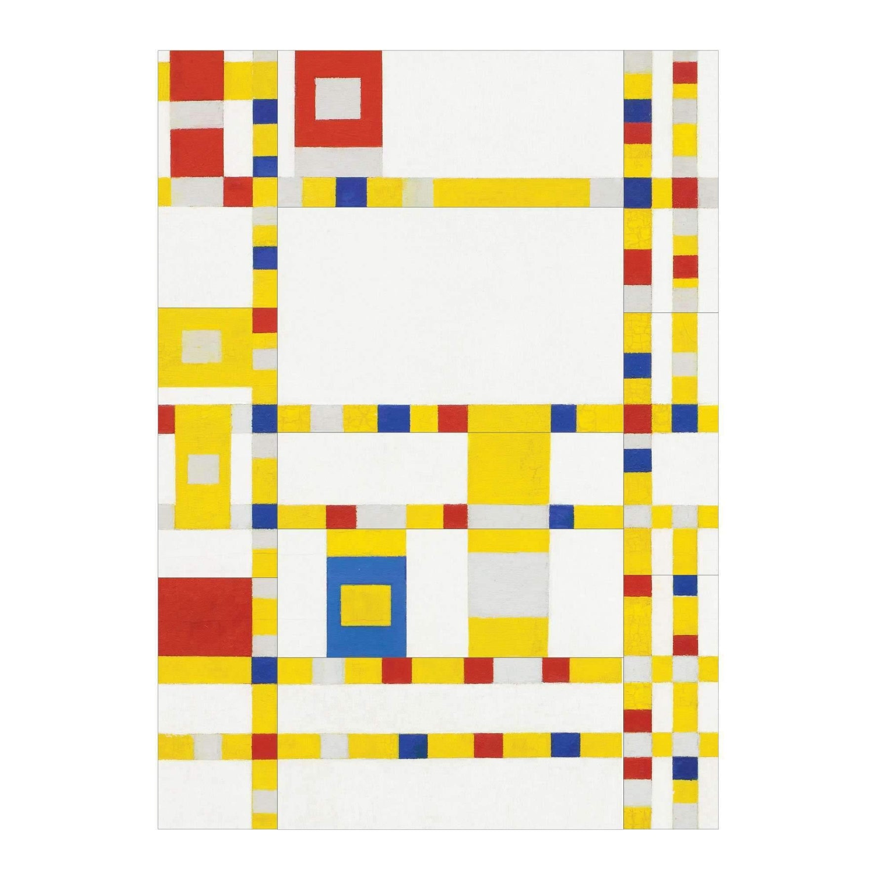 MoMA Mondrian Desktop Sticky Notes Box