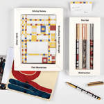 MoMA Mondrian Desktop Sticky Notes Box