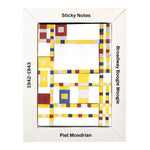 MoMA Mondrian Desktop Sticky Notes Box