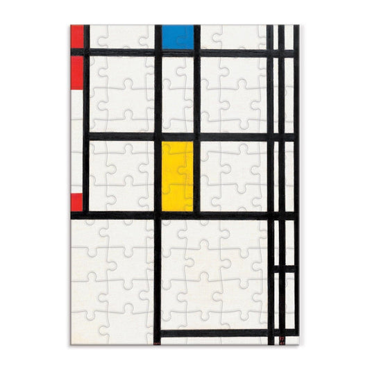 MoMA Mondrian Greeting Card Puzzle - MAIA HOMES
