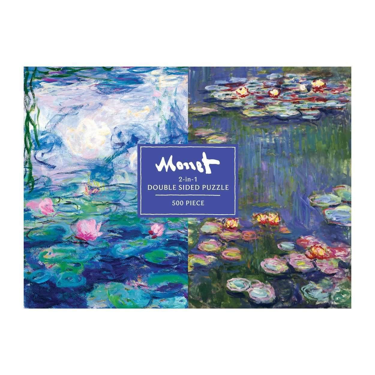 Monet Double-Sided 500 Piece Jigsaw Puzzle