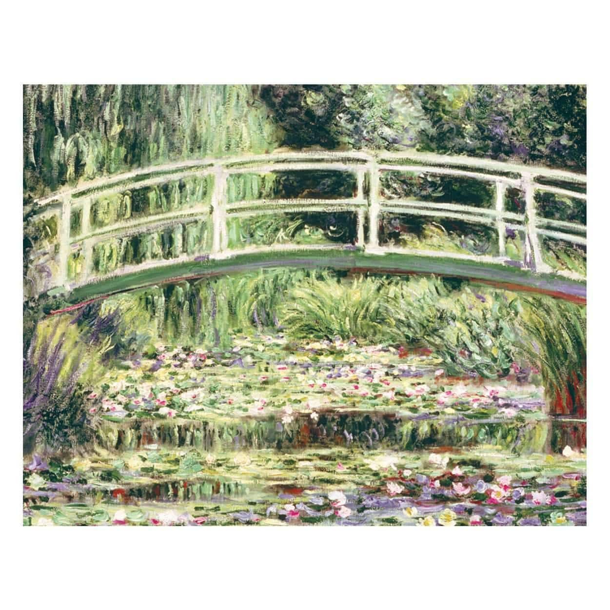 Monet Waterlily Garden Keepsake Box Note Cards