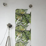 Monstera and Ferns Watercolor Wallpaper