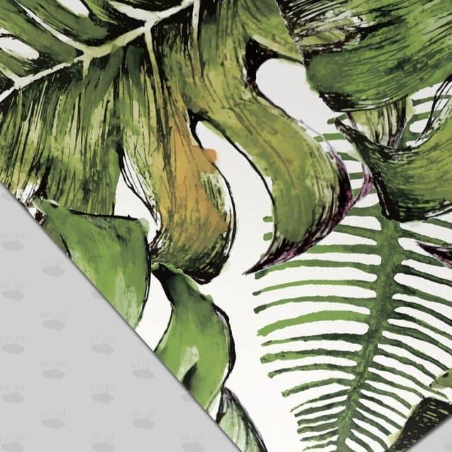 Monstera and Ferns Watercolor Wallpaper - MAIA HOMES
