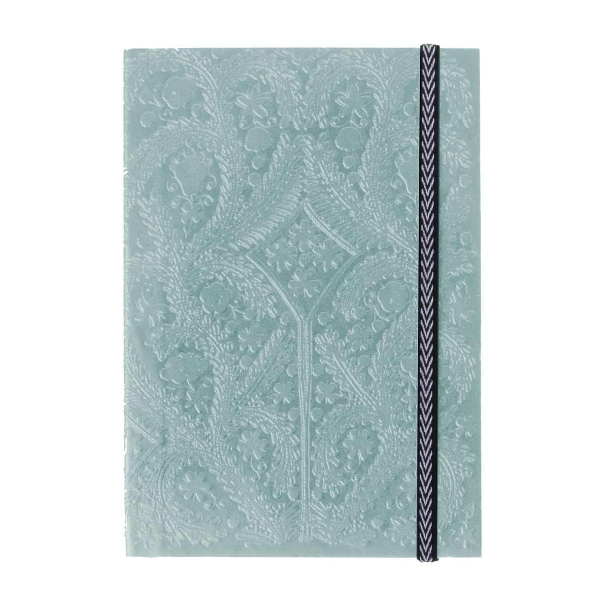 Moon Silver Embossed Paseo Notebook - MAIA HOMES