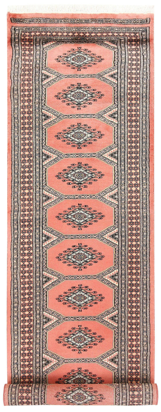 Moroc Hill Wool Hand Knotted Area Rug Runner - MAIA HOMES