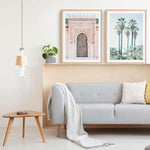 Moroccan Scenic Views Wall Poster Print