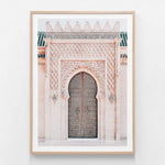 Moroccan Scenic Views Wall Poster Print Picture E