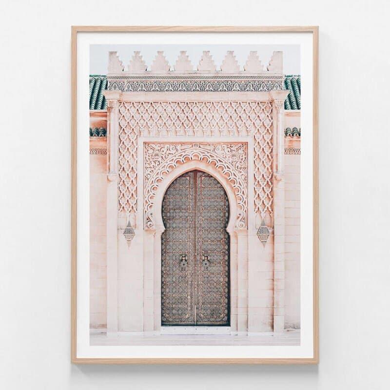 Moroccan Scenic Views Wall Poster Print Picture E