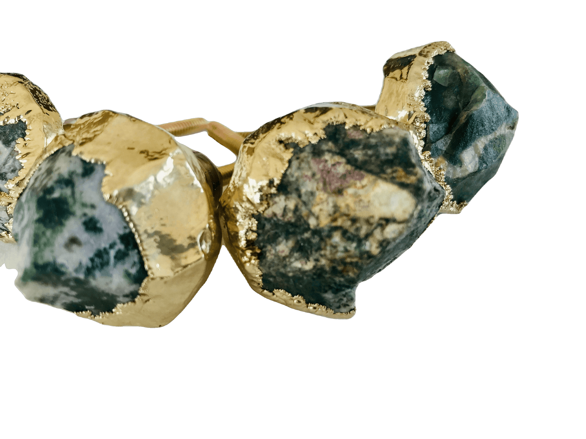 Moss Green Agate Cabinet Door Pull Handle - Set of 4 - MAIA HOMES