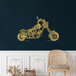 Motorcycle Metal Wall Art