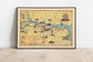 Mount Vernon Memorial Highway Map Print| George Washington's Mount Vernon - MAIA HOMES