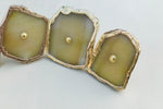 Mustard Agate Cabinet Door Pull Handle - Set of 6