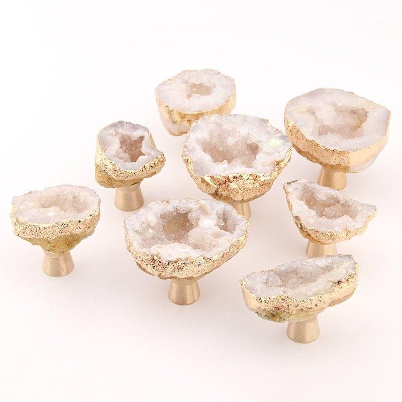 Natural Crystal Cabinet Door Knob