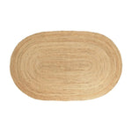 Natural Oval Jute Rug