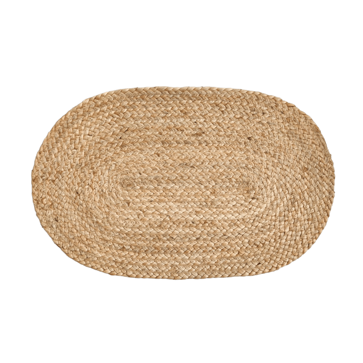 Natural Oval Jute Rug