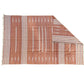 Natural Vegetable Dyed Indian Dhurrie Reversible Cotton Rug - Clay - MAIA HOMES