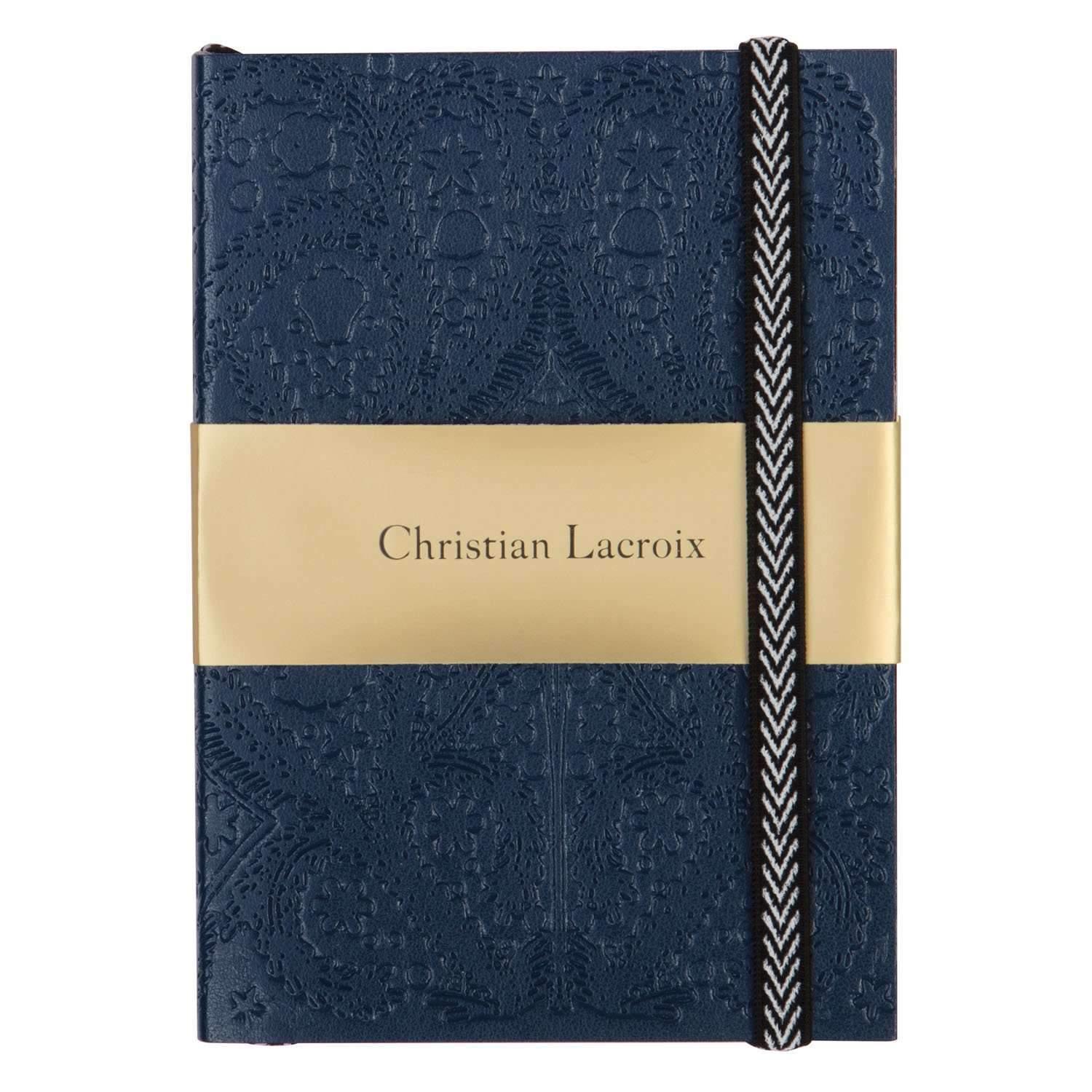 Navy Embossed Paseo Notebook