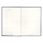 Navy Embossed Paseo Undated Agenda