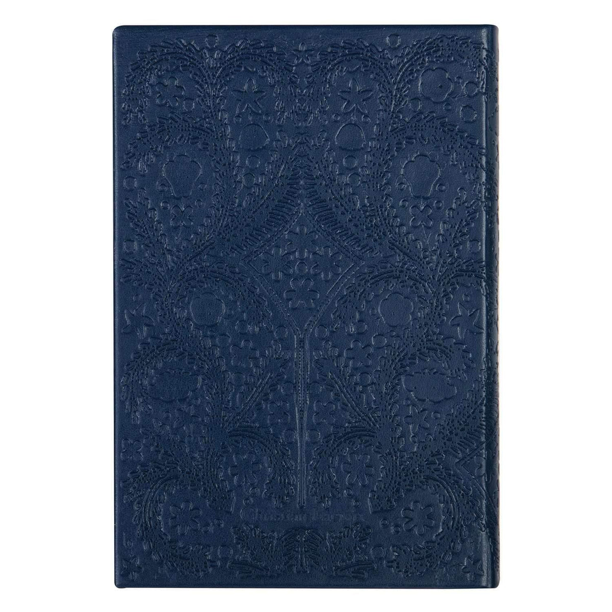 Navy Embossed Paseo Undated Agenda