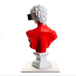 Netflix and Chill David's Bust Contemporary Art Sculpture