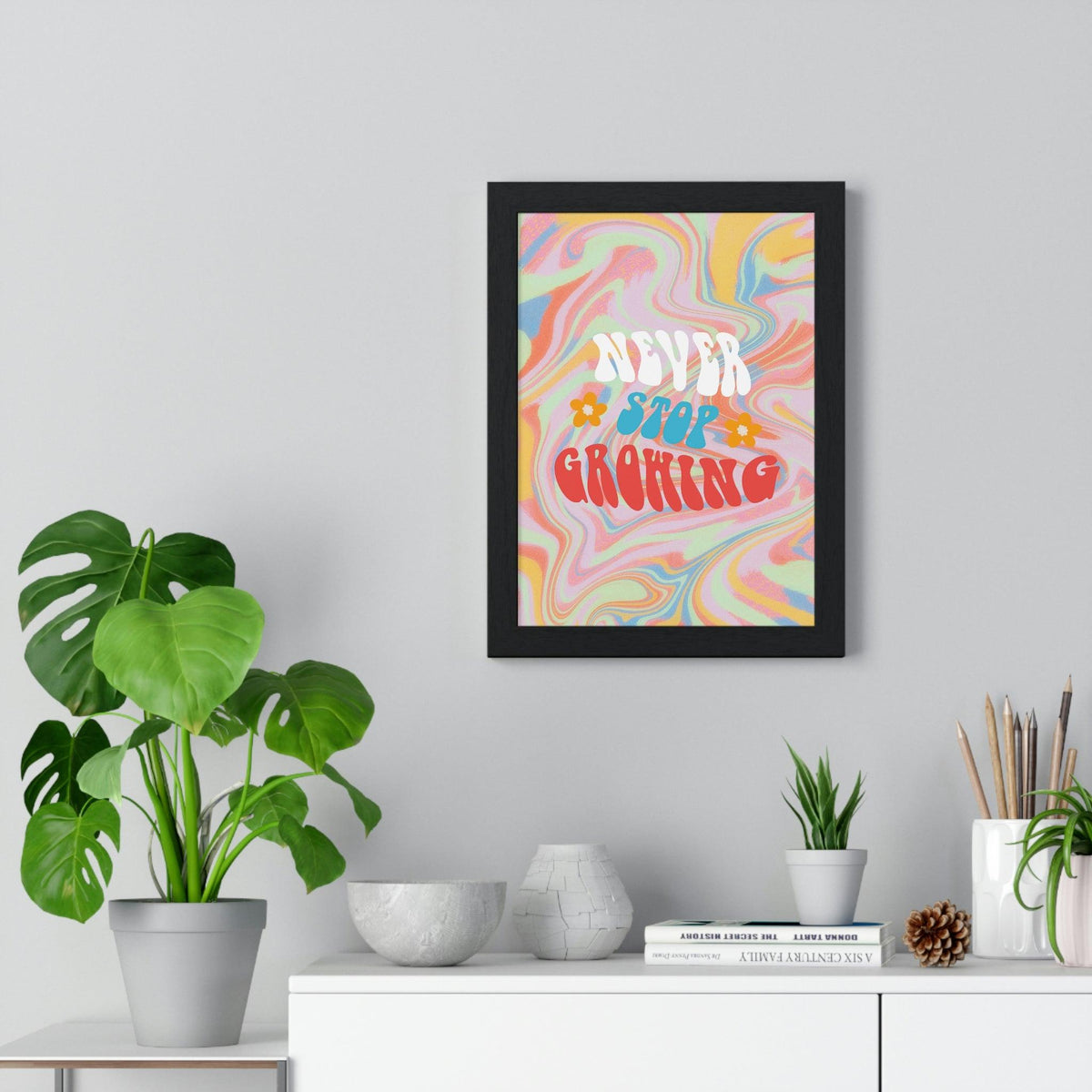 New Stop Growing Poster Print