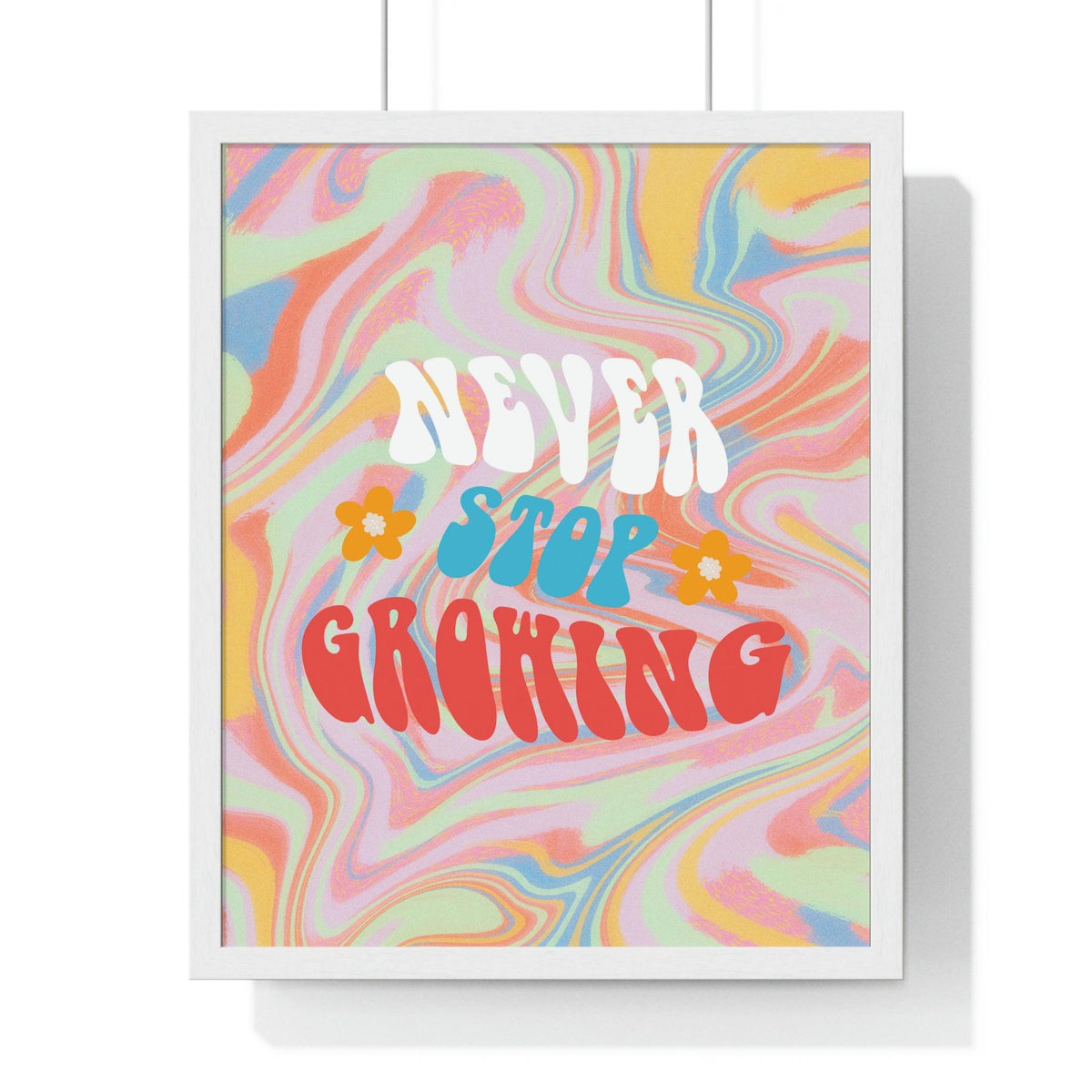 New Stop Growing Poster Print