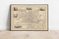 Newcastle Map Print| Fine Art Prints - MAIA HOMES
