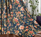 Nina Floral Fabric Curtain - MAIA HOMES