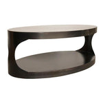 Noire Eclipse Floor Shelf Coffee Table