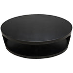 Noire Eclipse Floor Shelf Coffee Table