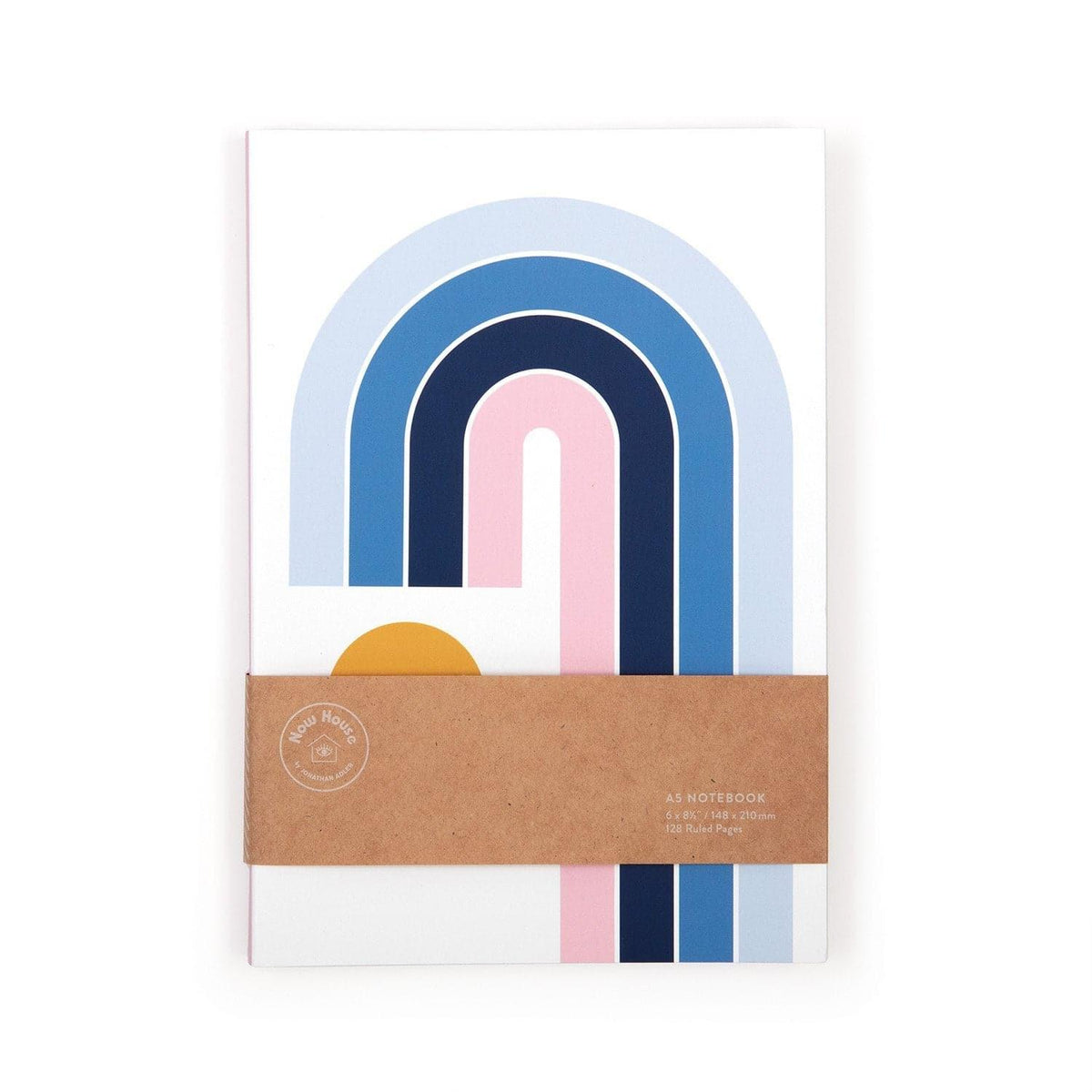 Now House by Jonathan Adler Miami A5 Notebook