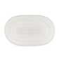 Off White Oval Braided Jute Rug - MAIA HOMES