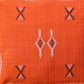 Orange Handwoven Kilim Decorative Throw Pillow Cover - MAIA HOMES