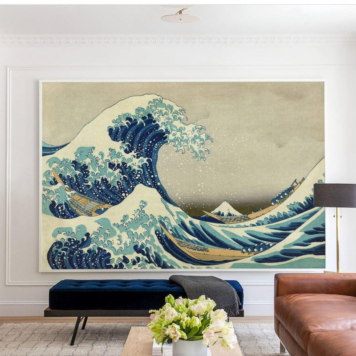 Oriental Kanagawa's Greatest Wave Wall Mural