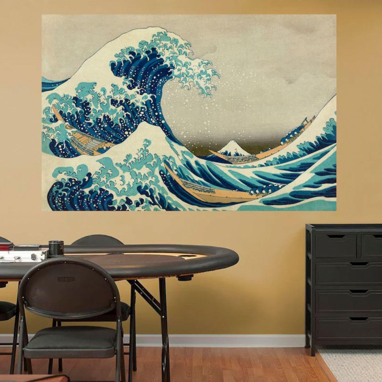 Oriental Kanagawa's Greatest Wave Wall Mural