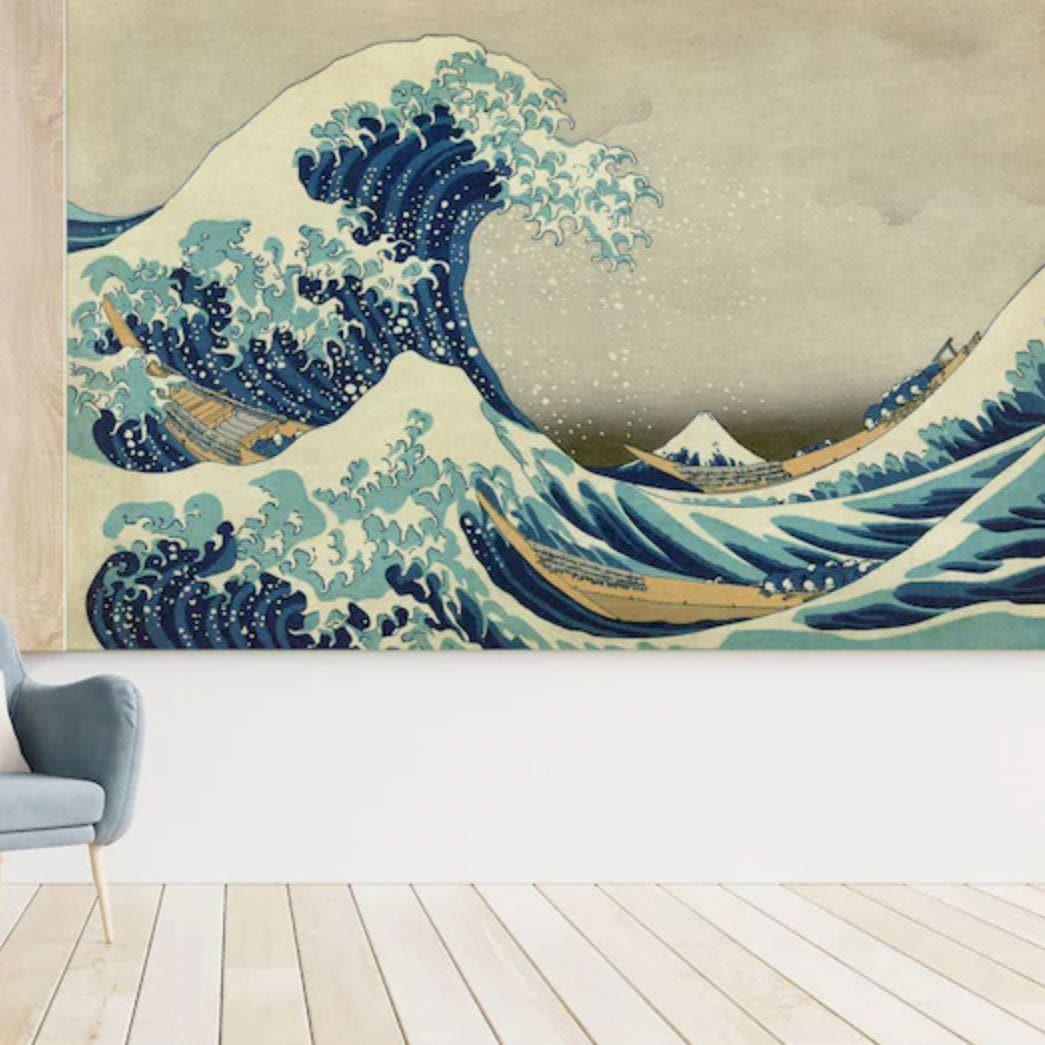 Oriental Kanagawa's Greatest Wave Wall Mural