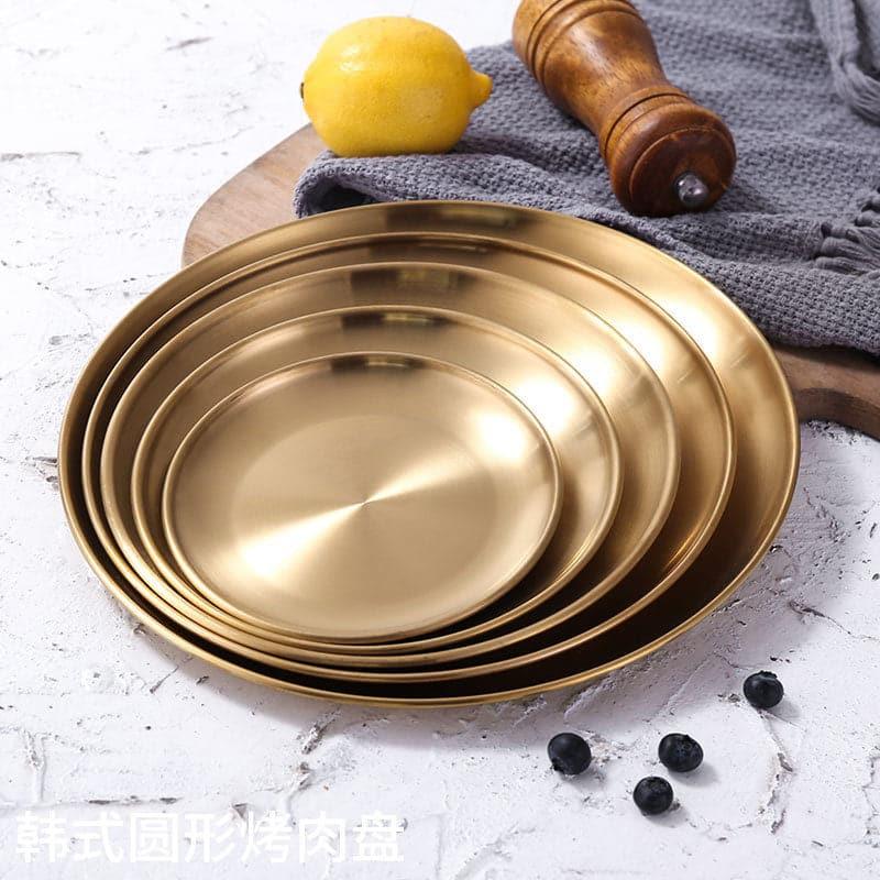 Osiris Gilded Serving Plates 20cm dia