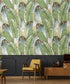 Oversized Banana Leaves Tropical Wallpaper - MAIA HOMES