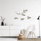 Paper Planes Metal Wall Decor