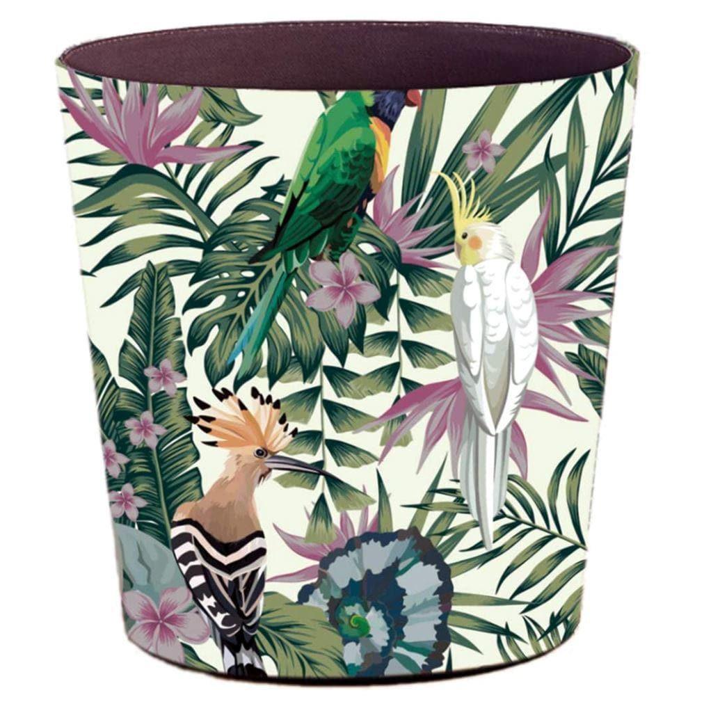 Paradise of Birds Waste Basket