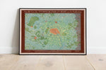 Paris Map Print| Art History