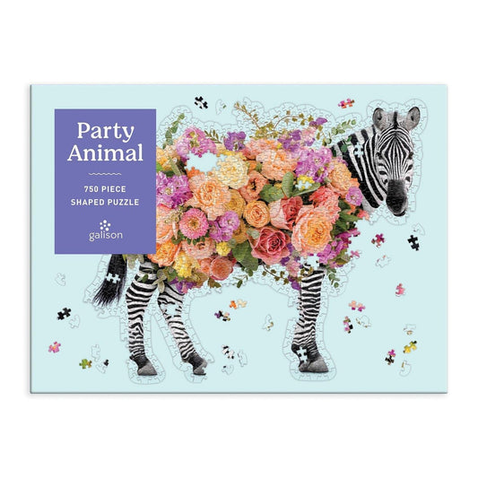 Party Animal 750 Piece Shaped Jigsaw Puzzle - MAIA HOMES