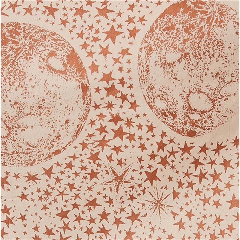 Peachy Moon and Starry Sky Wall Hanging Tapestry - MAIA HOMES