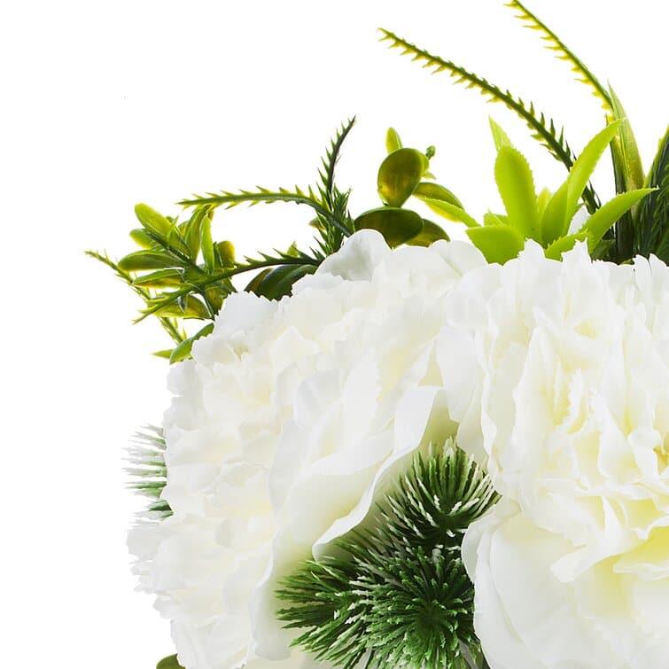 Peony Centerpiece in Vase