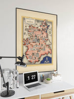 Piemonte Map Print| Art History