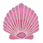 Pink Sea Shell Beaded Placemat - Set of 4