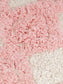 Pink Tassel Bath Mat Hand Tufted Cotton Bath Rug - MAIA HOMES